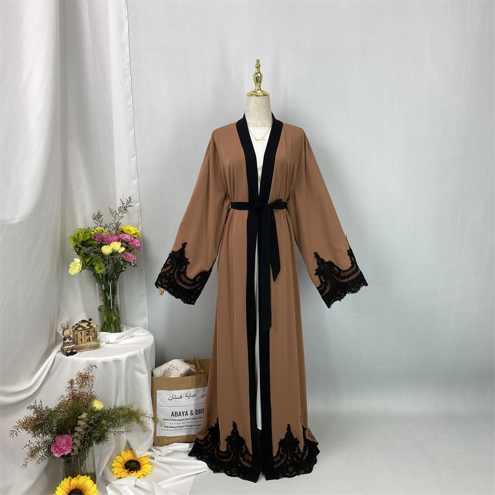  Luxury Beautiful Abaya– Dubai Modest Wear - sleeve full
